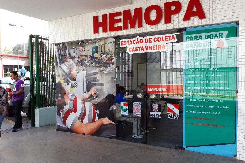 notícia: Campanha do Hemopa registra média de 300 coletas diárias