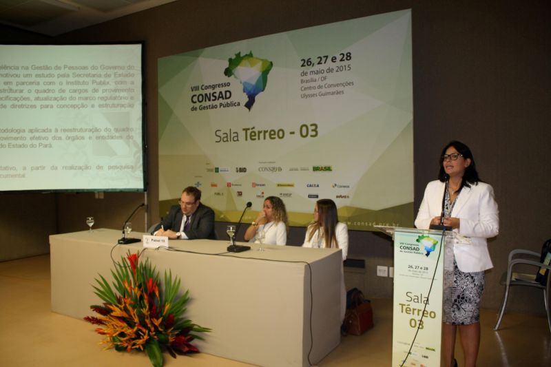notícia: Estratégias de modernização da gestão de pessoas no Pará são apresentadas em Congresso