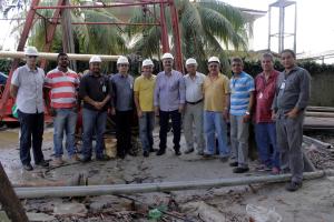 notícia: Cosanpa conclui obra do poço do Bengui em Belém 