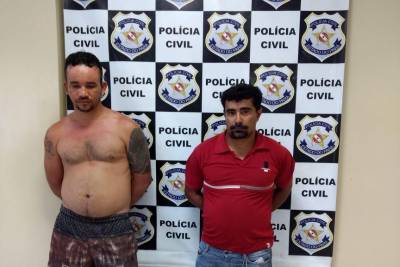 galeria: Polícia Civil recupera carga roubada e prende dois acusados