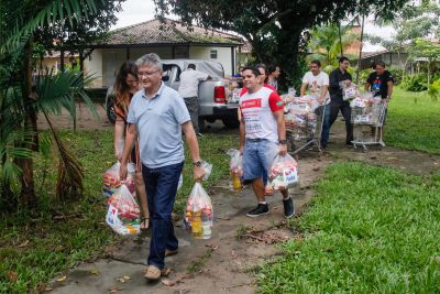 galeria: Ouvidoria repassa mais de 2 mil cestas de alimentos para pessoas em situação de vulnerabilidade