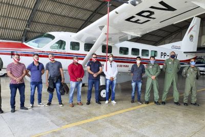 galeria: Grupamento aéreo de segurança é decisivo na luta contra o novo Coronavírus no Pará