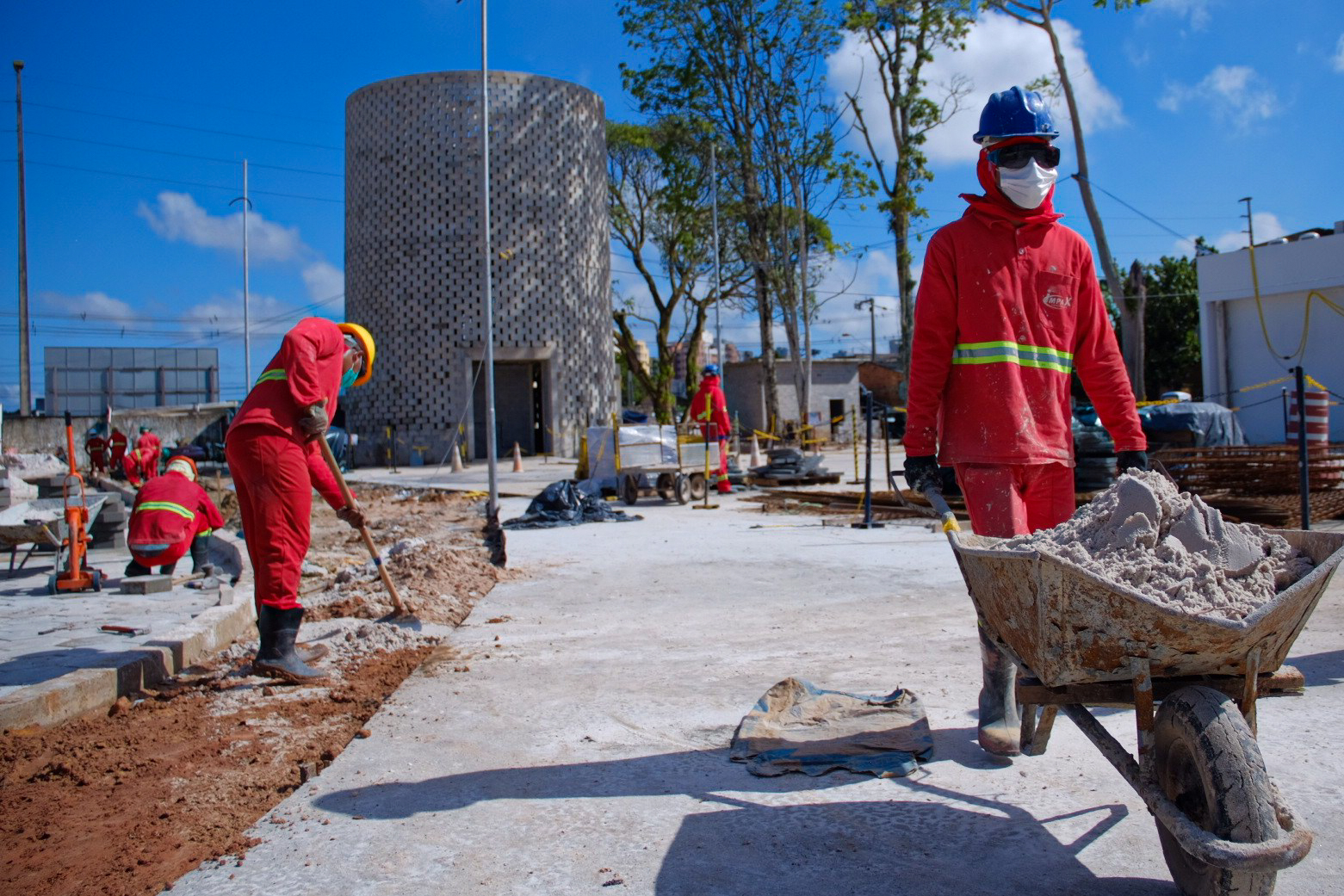 Obras Usina da paz BENGUI Agência Pará