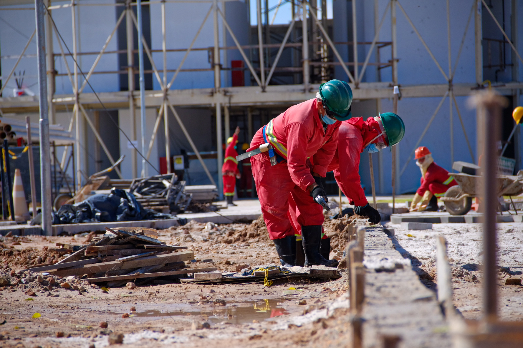 Obras Usina Da Paz Bengui Ag Ncia Par