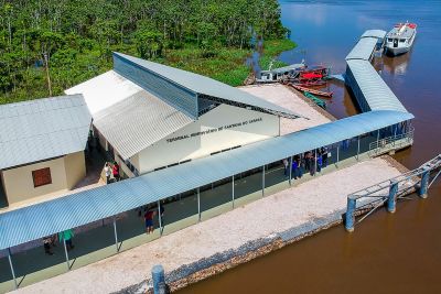 notícia: Estado entrega Terminal Hidroviário de Santana do Tapará, no Baixo Amazonas