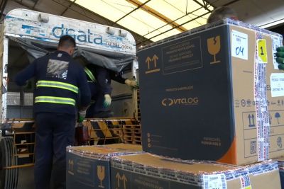 notícia: Mais 29.250 vacinas contra a Covid-19 chegam ao Pará nesta quarta-feira (27)