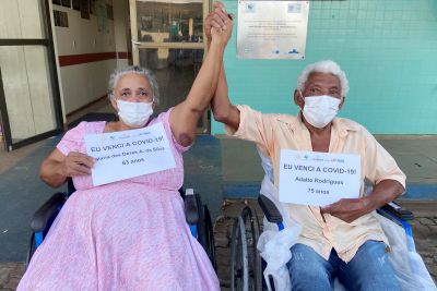 notícia: Primos vencem a Covid-19 e recebem alta juntos no Hospital Regional da Transamazônica 