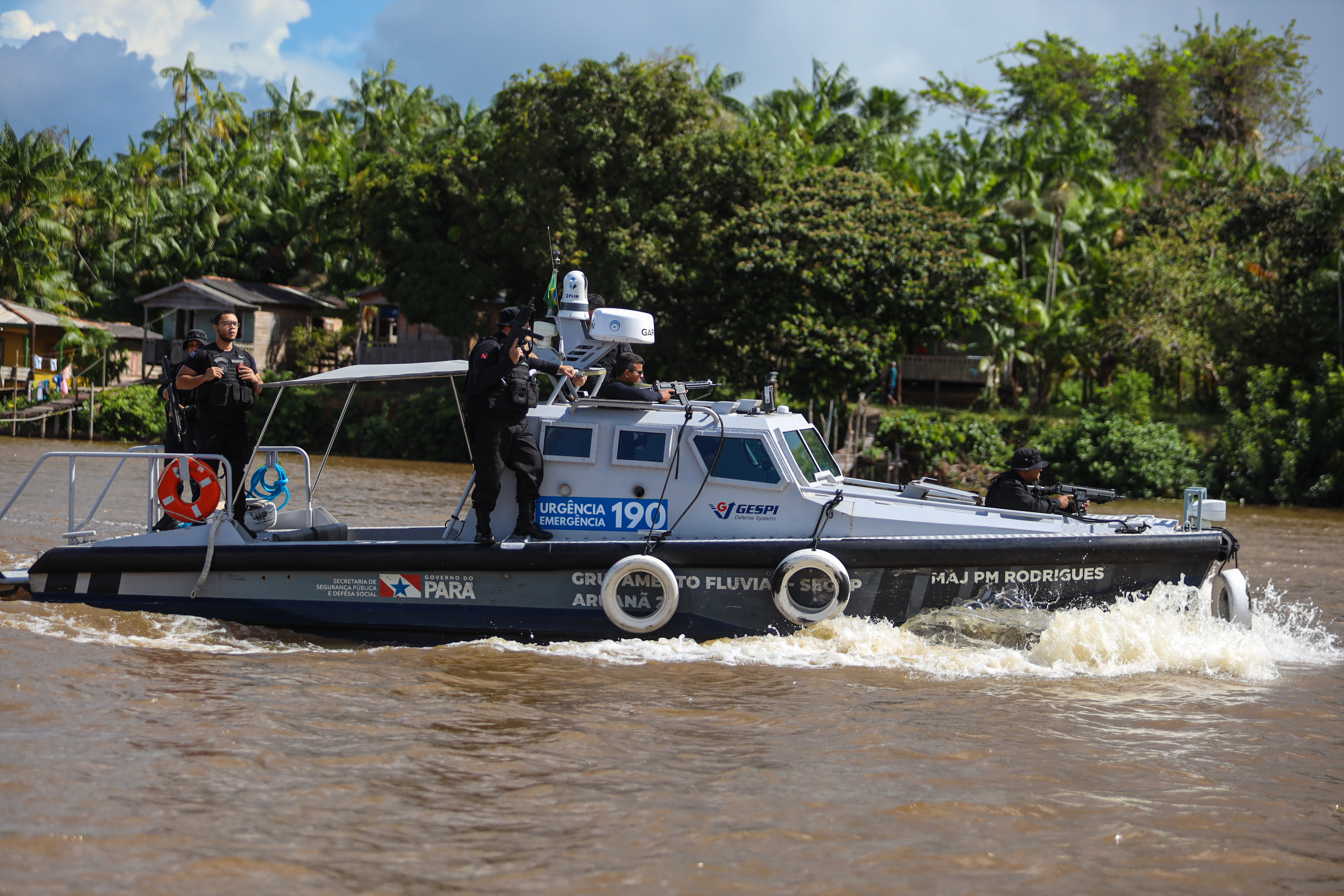 Base Fluvial Abordagem Nos Rios De Breves Ag Ncia Par