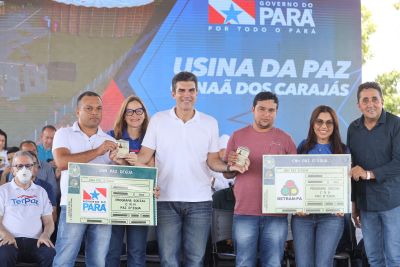 notícia: Governo entrega carteiras de habilitação do projeto CNH Pai D'égua em Canaã dos Carajás