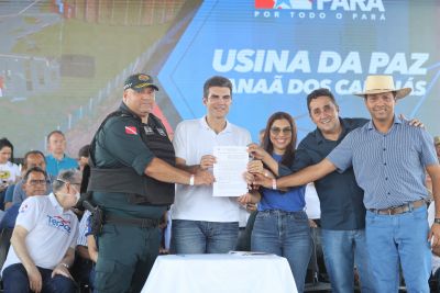 notícia: Governador assina acordo de cooperação para construir batalhão da PM em Canaã dos Carajás