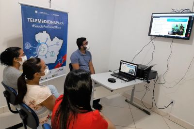 notícia: Sespa avança com Projeto Telemedicina Pará em 40 municípios