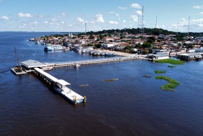 notícia: Governo entrega novo Terminal Hidroviário de Alenquer reconstruído