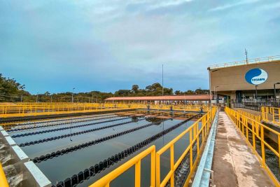 notícia: Cosanpa realiza trabalho preventivo nos sistemas de fornecimento de água de Belém