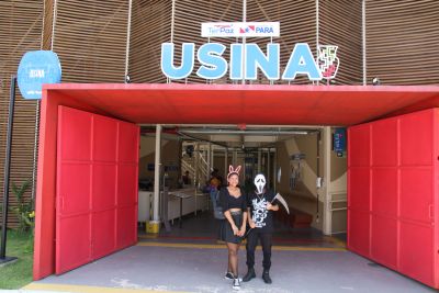 notícia: Crianças e adolescentes da Cabanagem celebram o Halloween na UsiPaz