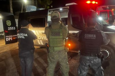 notícia: Polícia Civil transfere 12 presos do Marajó para a Central de Triagem, em Belém