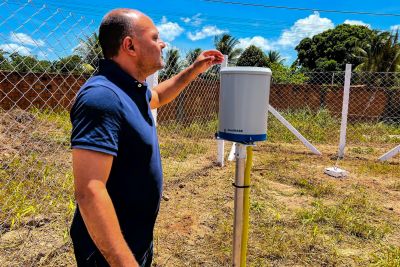 notícia: Secretaria de Meio Ambiente do Pará instala estações meteorológicas em nove municípios