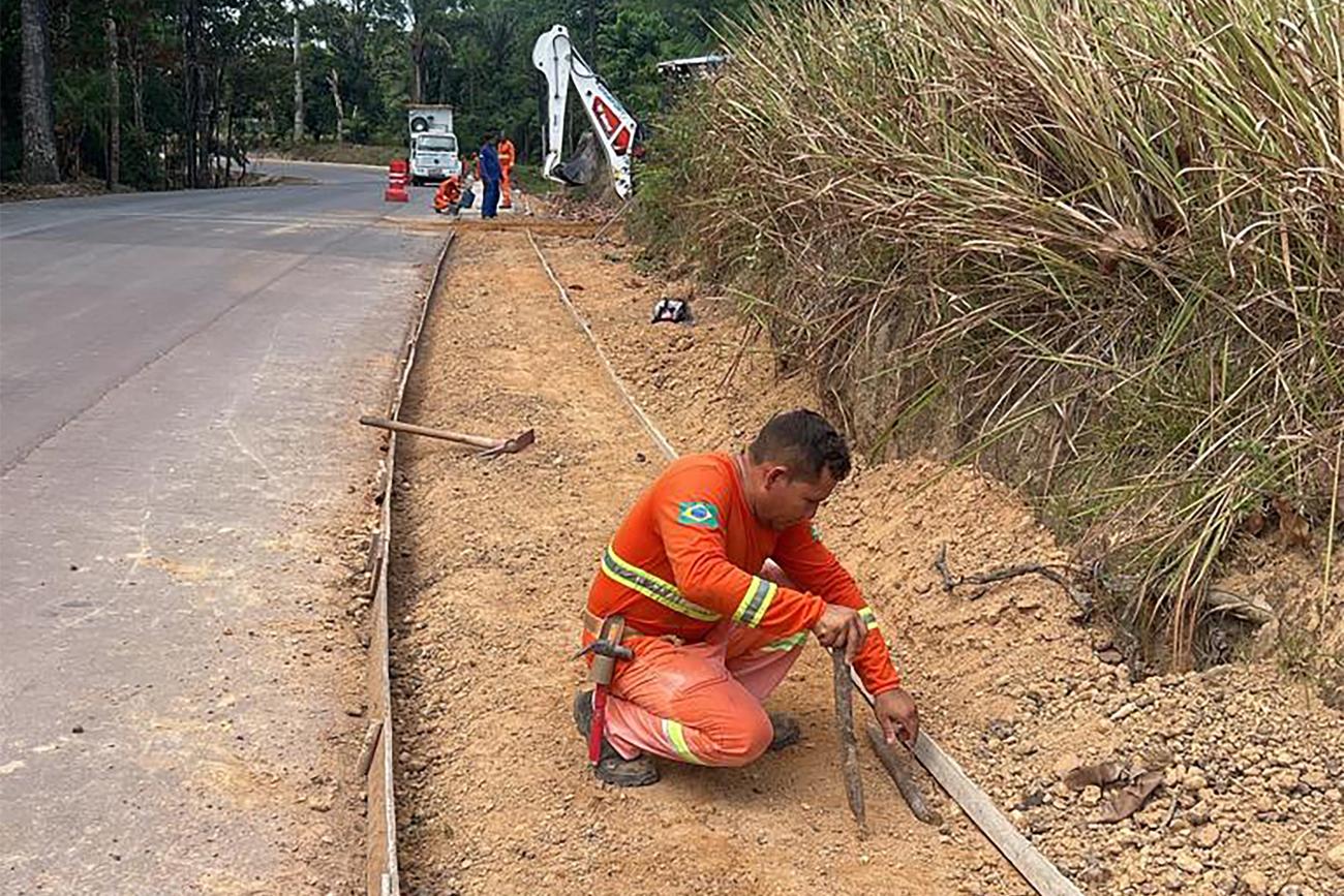 Governo do Estado conclui últimos metros de asfalto da rodovia Perna