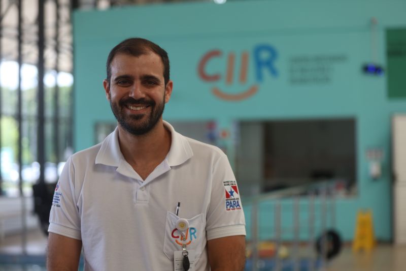 Bruno Cruz, coordenador do Centro Especializado em Reabilitação (CER IV), no Centro Integrado de Inclusão e Reabilitação (CIIR)
