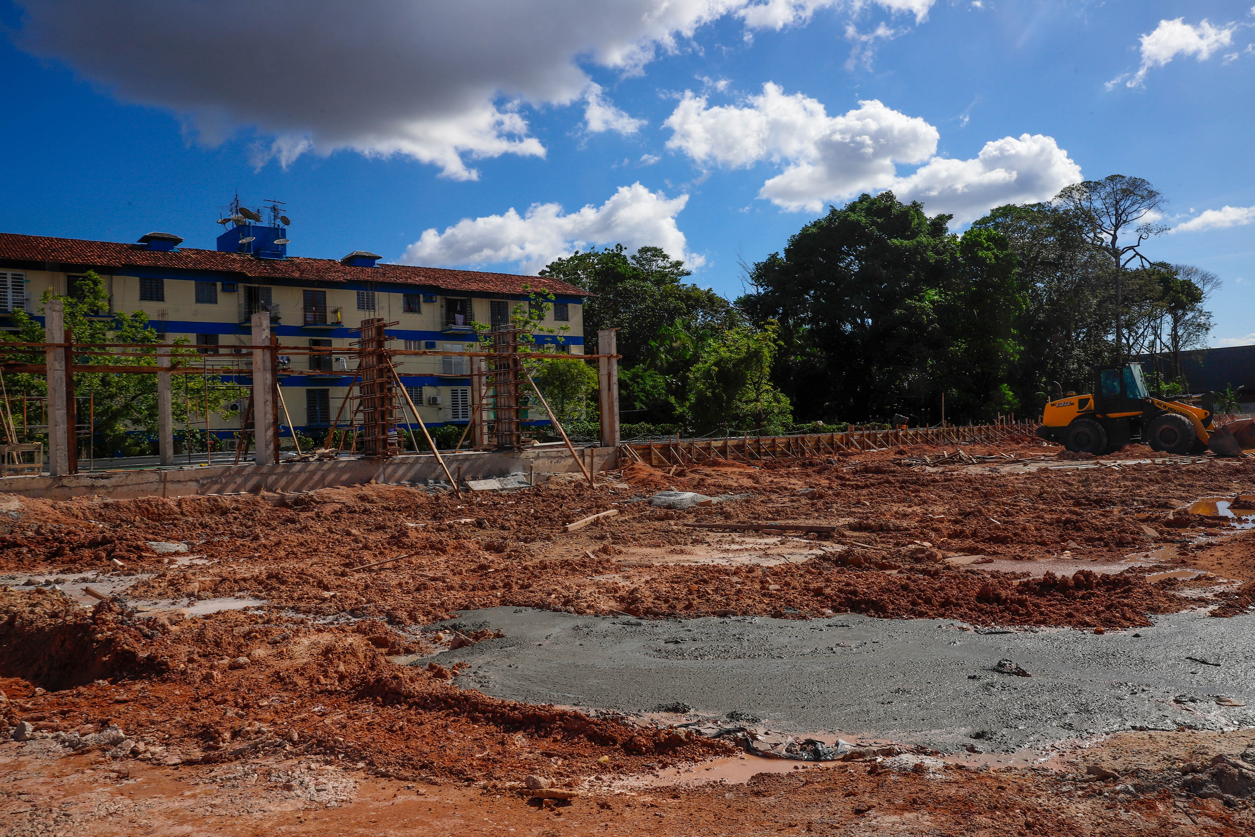 Obras do Novo Pronto Socorro Agência Pará