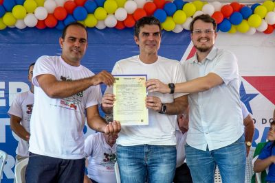 notícia: Estado entrega à Prefeitura de Abel Figueiredo área titulada pelo Iterpa