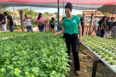 notícia: Emater promove a Semana da Horticultura em Canaã dos Carajás