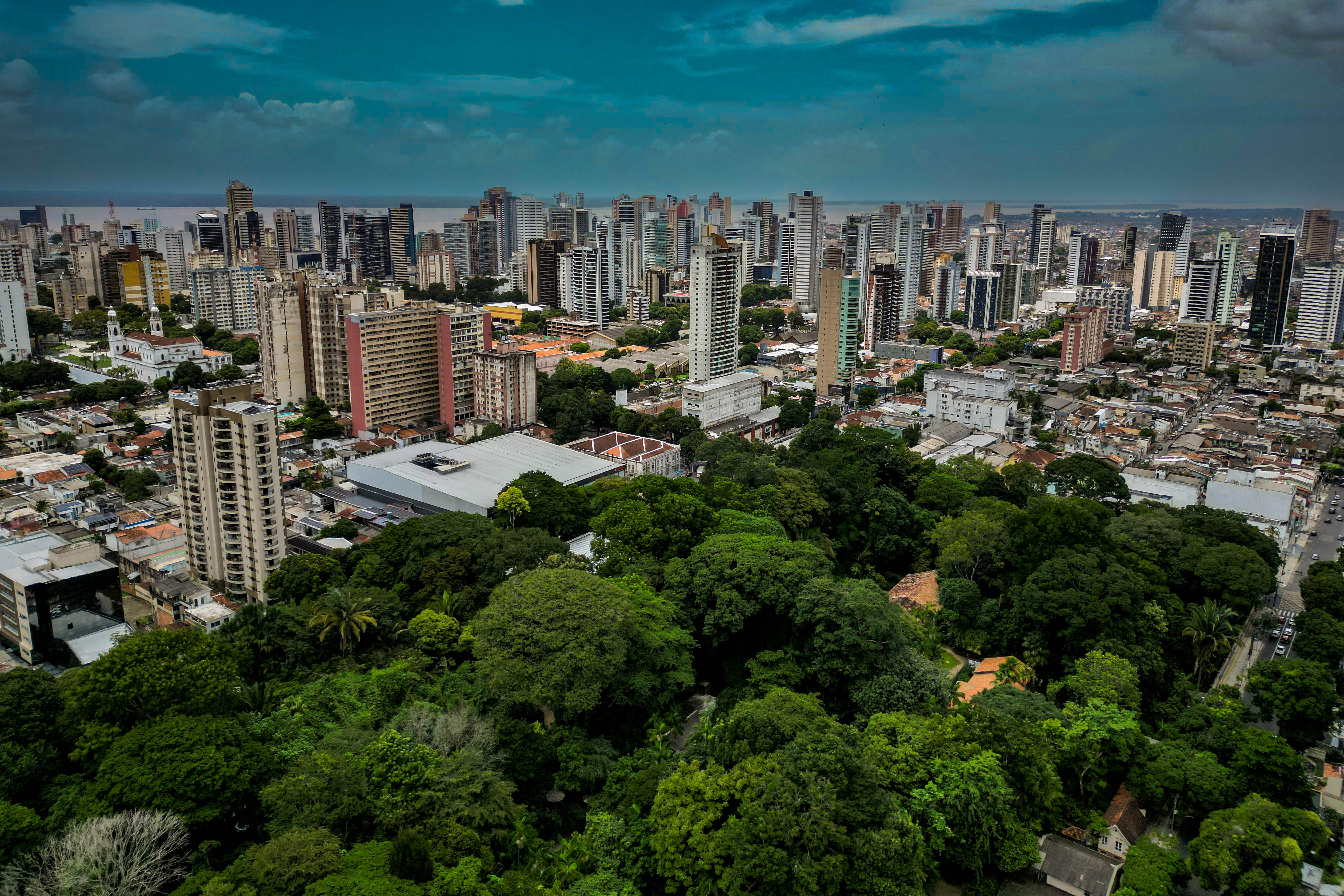 Imagens De Drone Fotos A Reas De Bel M Pontos Tur Sticos Ag Ncia Par