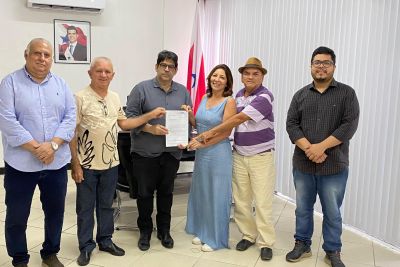 notícia: Sedeme autoriza implantação de rede de energia para comunidade da Ilha de Itauaçú, em Marapanim 
