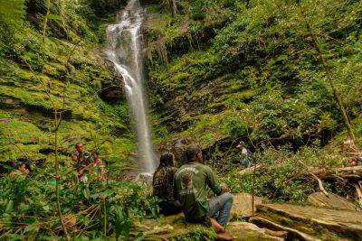 notícia: Oficina de produtos e serviços turísticos capacita condutores de trilhas na Serra das Andorinhas