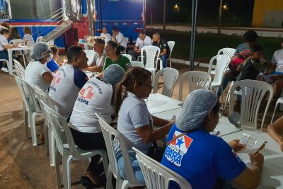 notícia: Ação Social da Ceasa levou mais de 500 atendimentos ao público do entreposto, em Belém 
