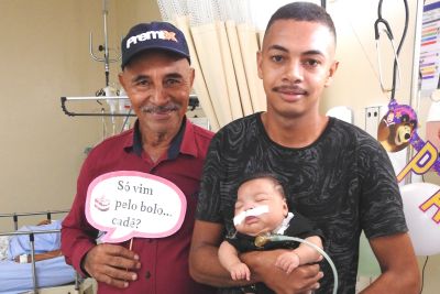 notícia: Paciente do Hospital da Transamazônica completa 6 meses de vida