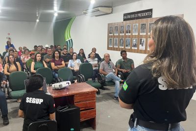 notícia: Em Redenção, Segup capacita agentes para atendimento a grupos vulneráveis