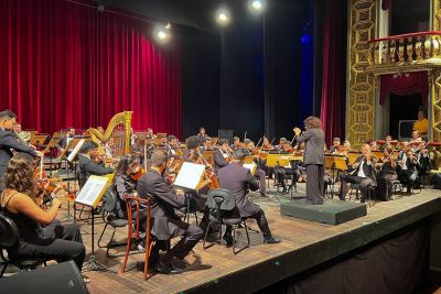 notícia: Orquestra Sinfônica do Theatro da Paz e Coro Carlos Gomes encantam o público com concerto especial de Páscoa