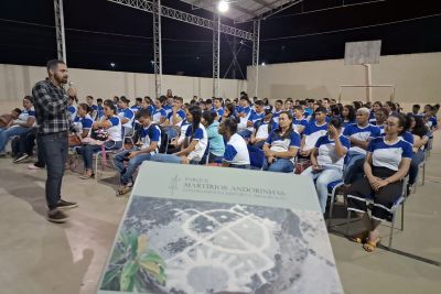 notícia: 'Serra das Andorinhas na Escola' incentiva preservação ambiental em São Geraldo do Araguaia