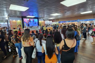 notícia: Em Belém, Hangar sedia grandes feiras simultaneamente