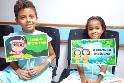notícia: Hospital Regional do Sudeste do Pará celebra Dia dos Povos Indígenas com crianças