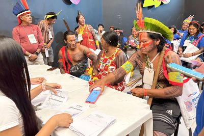 notícia: Comunidades indígenas são beneficiadas em ação de cidadania na UsiPaz de Ananindeua   