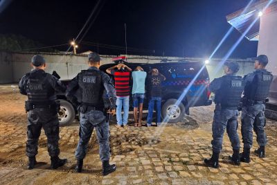 notícia: Grupamento de Busca e Recaptura da Seap faz operação em Paragominas