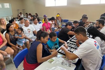 notícia: Ação social leva serviços gratuitos de saúde e cidadania a moradores do Paar, em Ananindeua   