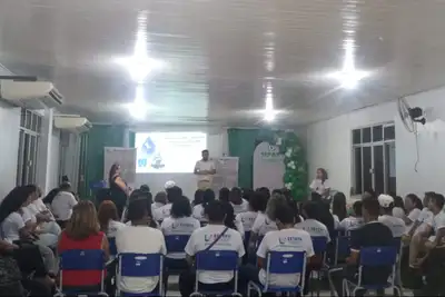 notícia: Sipat 2025 da EETEPA Presidente Costa e Silva destaca os impactos da dependência digital na saúde dos trabalhadores