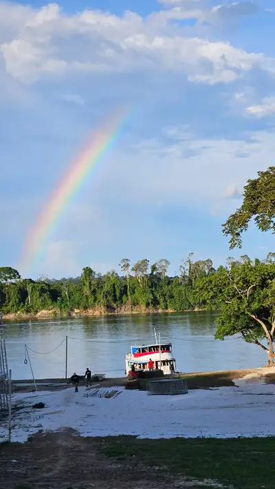 notícia: Governo do Pará entrega benefício habitacional Sua Casa Quilombola para famílias do quilombo Boa Vista, em Oriximiná