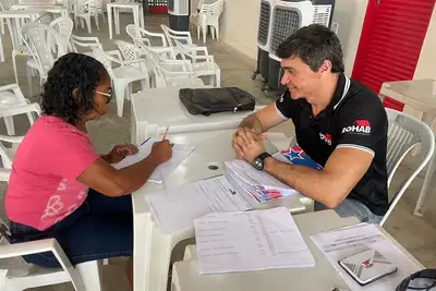 notícia: Governo do Pará entrega benefício habitacional Sua Casa Quilombola para famílias do quilombo Boa Vista, em Oriximiná