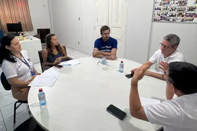 notícia: Seaster e Prefeitura de Bragança alinham ações para atender famílias atingidas por enchentes   