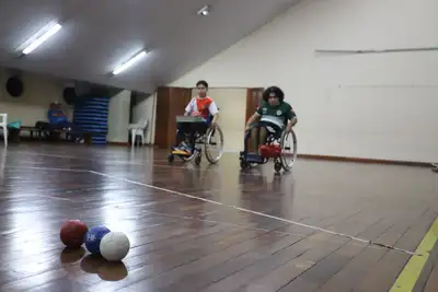 notícia: Paradesporto paraense disputa Regional Norte de Bocha Paralímpica