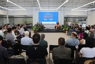 notícia: Fórum no PCT Guamá discute papéis, conexões e oportunidades de inovação