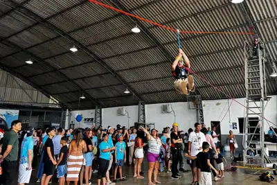 notícia: Grupamento Aéreo de Segurança Pública promove evento para crianças com autismo 