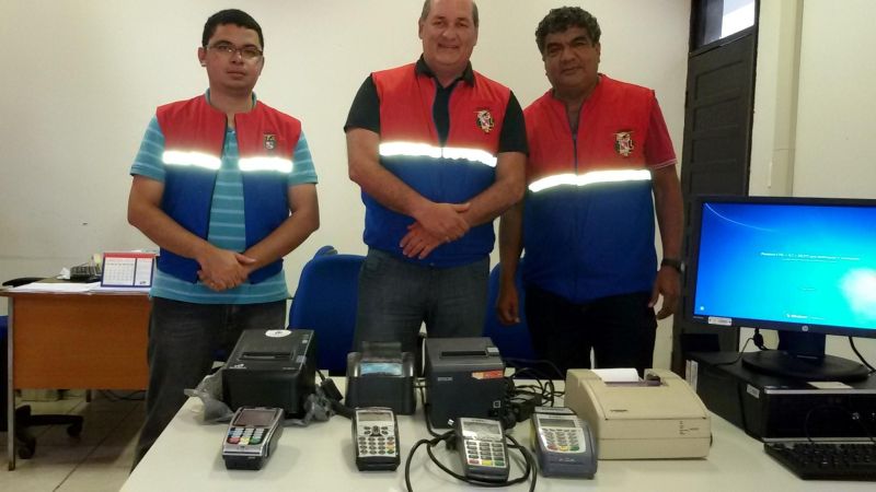 notícia: Fiscalização em Abaetetuba apreende equipamentos