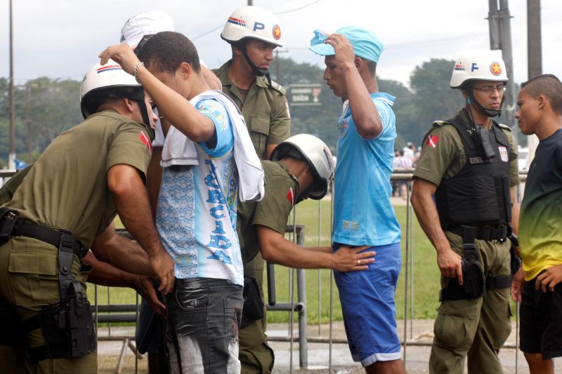 notícia: Esquema de segurança para jogo da Copa do Brasil contará com 550 policiais militares 