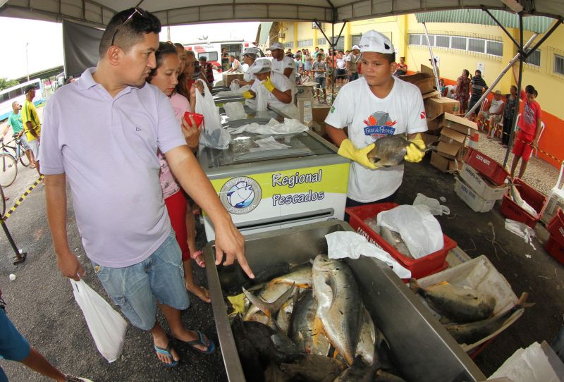 notícia: Sedap promove Feira do Pescado no bairro de Fátima, neste sábado