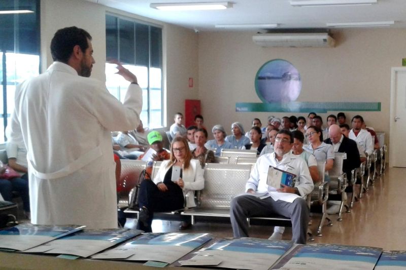 notícia: Hospital Regional de Paragominas realiza ações de prevenção ao câncer
