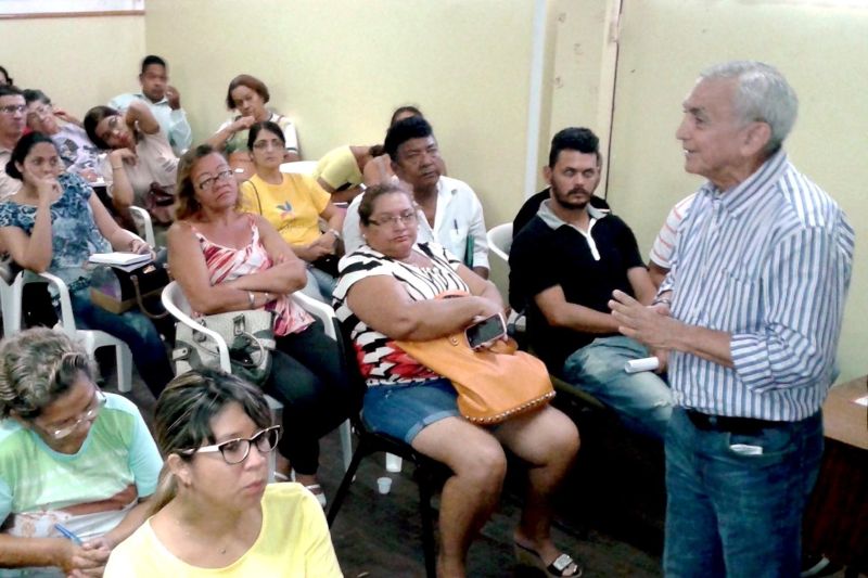 notícia: Hospital Abelardo Santos reúne com lideranças comunitárias de Icoaraci